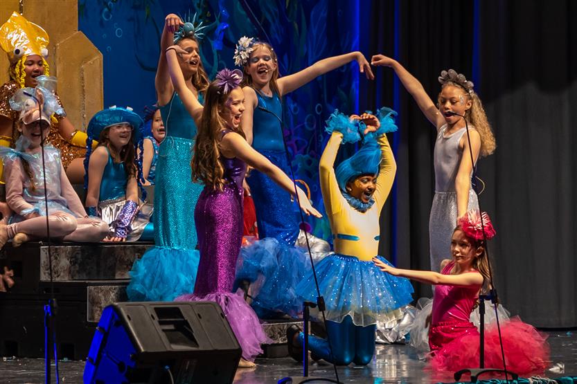 Nolensville Elementary students perform The Little Mermaid Jr.